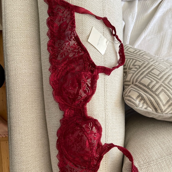 Christian Dior bordeaux color bra 34A (burgundy) - Picture 4 of 10